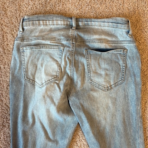 Indigo Blue Skinny Maternity Jeans - Picture 11 of 12